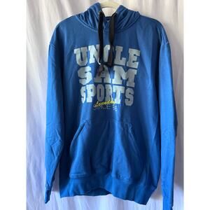 Uncle Sam Sports Blue Hoodie - XL